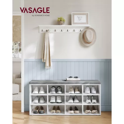 vasagle-bancheta-depozitare-pantofi-12-compartimente-cu-sezut-captusit-alb-si-gri