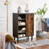 vasagle-dulap-depozitare-pantofi-maro-rustic-70x35x100cm