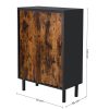vasagle-dulap-depozitare-pantofi-maro-rustic-70x35x100cm