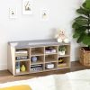 vasagle-bancheta-depozitare-pantofi-cu-10-compartimente-natural-104x30x48cm