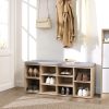 vasagle-bancheta-depozitare-pantofi-cu-10-compartimente-natural-104x30x48cm