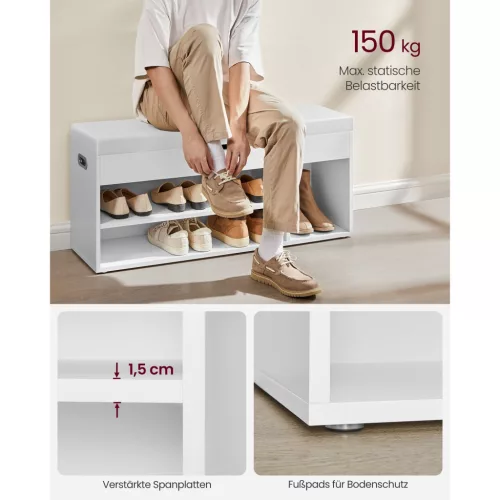 vasagle-bancheta-depozitare-pantofi-cu-sezut-captusit-rabatabila-alb-100x30x44cm