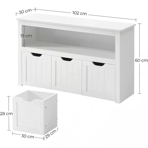 vasagle-dulap-de-depozitare-jucarii-cu-cutie-de-depozitare-extensibila-cu-3-roti-alb-102-x