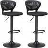 songmics-scaune-de-bar-2-buc-scaune-inalte-de-bucatarie-captusite-negru