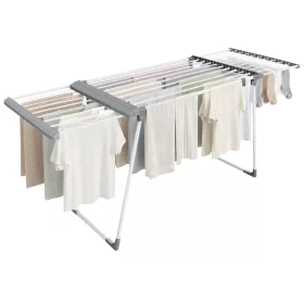   Uscător de rufe, cu aripi extensibile, suprafață de 22 m, pliabil, alb perlat