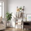 vasagle-cuier-haine-cu-scara-5-niveluri-maro-rustic-65-cm-latime