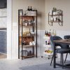 vasagle-raft-de-depozitare-maro-rustic-62x24x165cm