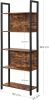vasagle-raft-de-depozitare-maro-rustic-62x24x165cm