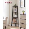 vasagle-biblioteca-de-colt-4-niveluri-gri-carbune-si-negru-33x33x124cm
