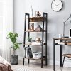 vasagle-raft-de-carti-raft-in-picioare-cu-suport-pentru-spate-maro-rustic-56x34x137cm