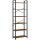 vasagle-raft-de-carti-raft-in-picioare-6-niveluri-maro-rustic-66x30x186cm
