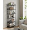 vasagle-raft-de-carti-raft-in-picioare-6-niveluri-negru-abanos-66x30x186cm