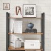 vasagle-raft-raft-in-picioare-6-niveluri-maro-rustic-80x30x186cm