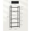 vasagle-raft-de-carti-raft-in-picioare-6-niveluri-negru-abanos-80x30x184cm