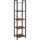 vasagle-raft-de-carti-raft-in-picioare-maro-rustic-39x30x154cm