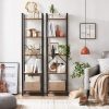 vasagle-raft-de-carti-raft-in-picioare-maro-rustic-39x30x154cm