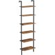 vasagle-raft-de-carti-raft-in-picioare-maro-rustic-204x60x30cm