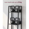 vasagle-raft-scara-biblioteca-ingusta-cu-5-niveluri-negru-30x34x170cm