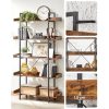 vasagle-raft-de-carti-raft-depozitare-maro-rustic-17810028cm