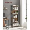 vasagle-raft-de-carti-raft-de-depozitare-maro-rustic-6024186cm