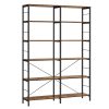 vasagle-raft-de-carti-raft-de-depozitare-maro-rustic-17212030-cm