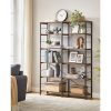 vasagle-raft-de-carti-raft-de-depozitare-maro-rustic-17212030-cm