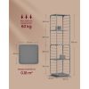 vasagle-raft-de-carti-raft-din-otel-pivotant-la-360-4-niveluri-43x43x158cm