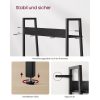 vasagle-raft-de-carti-raft-scara-4-niveluri-negru-80x30x170cm