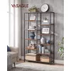 vasagle-raft-de-carti-raft-de-depozitare-maro-rustic-10030170cm