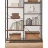 vasagle-raft-de-carti-raft-de-depozitare-maro-rustic-10030170cm