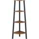 vasagle-raft-de-carti-raft-in-picioare-maro-rustic-33x33x124cm