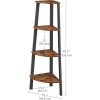 vasagle-raft-de-carti-raft-in-picioare-maro-rustic-33x33x124cm