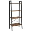 vasagle-raft-de-carti-raft-in-picioare-maro-rustic-56x34x137cm