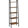 vasagle-raft-de-carti-raft-in-picioare-maro-rustic-56x32x172cm