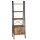 vasagle-raft-de-carti-raft-in-picioare-maro-rustic-56x34x172cm