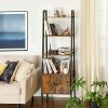 vasagle-raft-de-carti-raft-in-picioare-maro-rustic-56x34x172cm