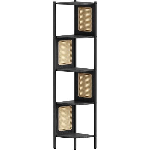 vasagle-raft-de-colt-rattan-cu-panouri-laterale-negru-32x32x156cm
