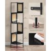 vasagle-raft-de-colt-rattan-cu-panouri-laterale-negru-32x32x156cm