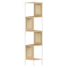 vasagle-raft-de-colt-cu-panouri-laterale-din-rattan-bej-32x32x156cm