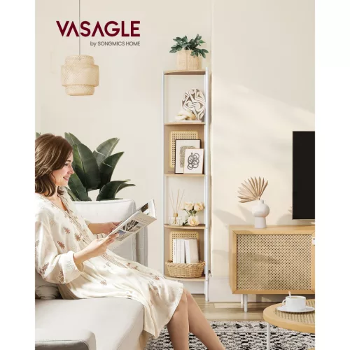 vasagle-raft-de-colt-cu-panouri-laterale-din-rattan-bej-32x32x156cm