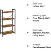 vasagle-raft-de-carti-raft-de-depozitare-maro-rustic-66x30x120cm