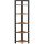 vasagle-raft-de-carti-raft-in-picioare-maro-rustic-30x30x150cm