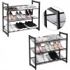 songmics-raft-depozitare-pantofi-cu-rafturi-din-plasa-metalica-cu-3-niveluri-negru