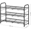 songmics-raft-depozitare-pantofi-3-niveluri-plasa-metalica-cu-rafturi-negru-68x27x49cm