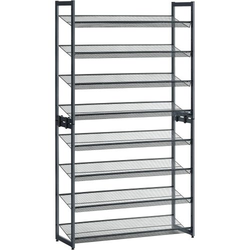 songmics-raft-depozitare-pantofi-2x4-cu-rafturi-din-plasa-metalica-gri-92x30x163cm