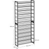 songmics-raft-depozitare-pantofi-2x6-niveluri-plasa-metalica-cu-rafturi-negru-92x30x220cm