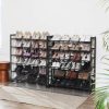 songmics-raft-depozitare-pantofi-2x6-niveluri-plasa-metalica-cu-rafturi-negru-92x30x220cm