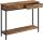 vasagle-masa-consola-cu-sertare-maro-rustic-100x30x80cm
