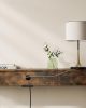 vasagle-masa-consola-ingusta-cu-separator-incorporat-maro-rustic-25x120x81cm