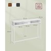 vasagle-masa-consola-ingusta-cu-separator-incorporat-alb-25x120x81cm